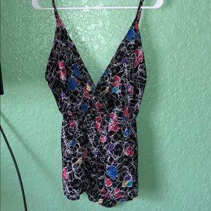 Nasty Gal colorful romper